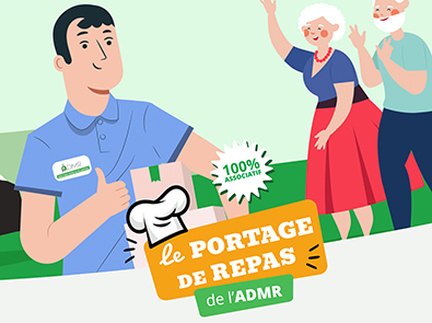 Le portage de repas de l'ADMR